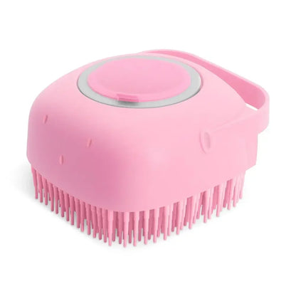 Dog Shampoo Massage Brush